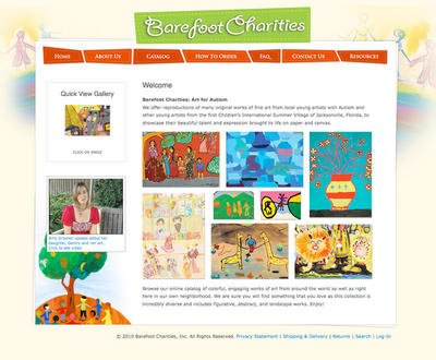 Barefoot Charities Website Barefoot Charities Website