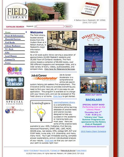 Field Library Field Library Website