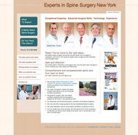 Experts in Spine Surgery New York