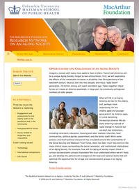The Research Network on an Aging Society