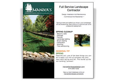 newsletters, e-mail blast, mailing