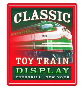 Classic Toy Train Display