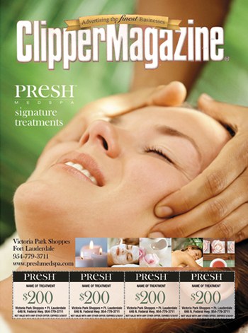 PRESH MedSpa Clipper Magazine Cover