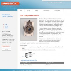 Harrick Scientific Products