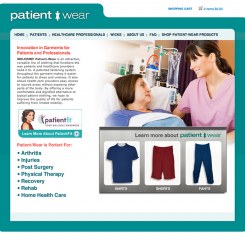 Patient Wear Website